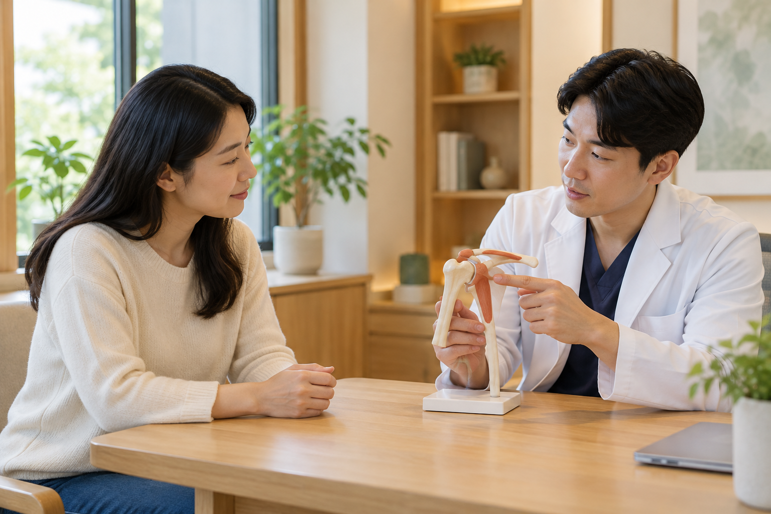 속초 어깨통증 한의원 — 어깨 상담에 관한 AI 설명용 이미지