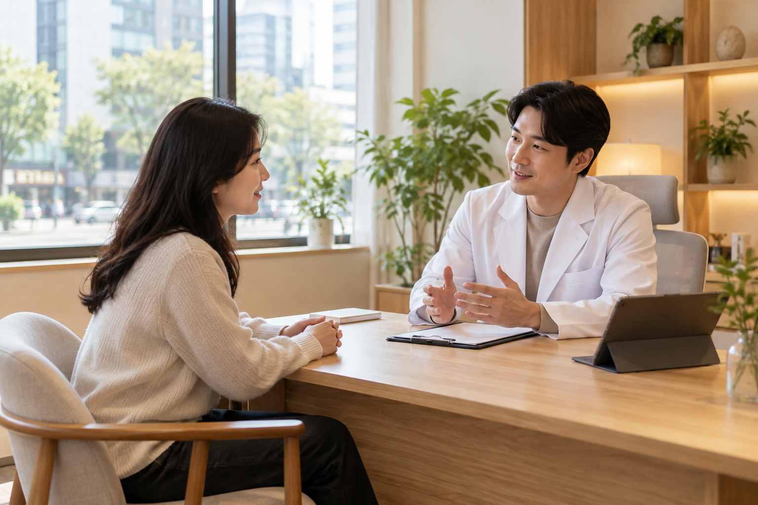 속초 교통사고 한의원 — 교통사고 후 상담 준비에 관한 AI 설명용 이미지